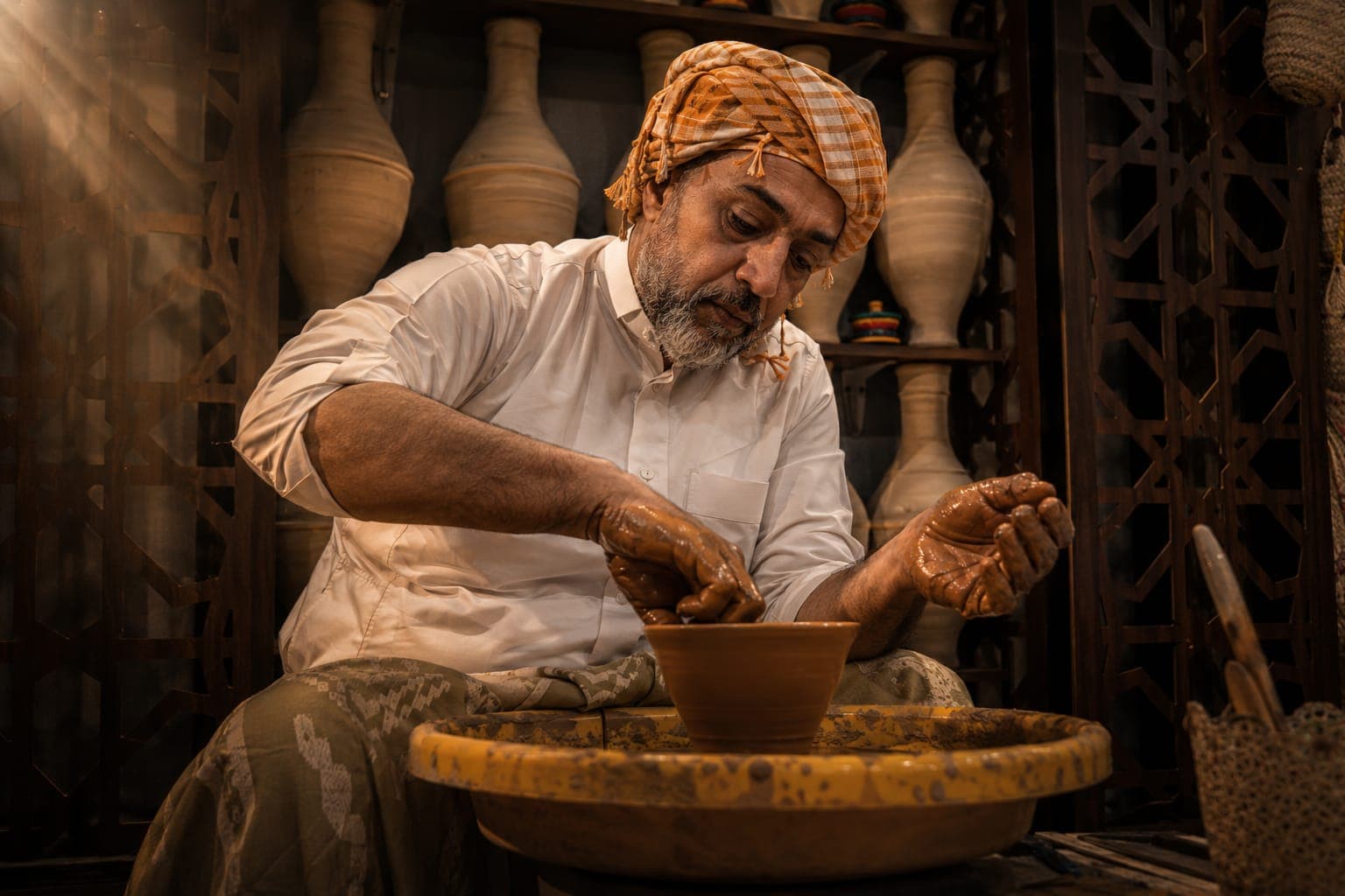 تجارب حرفية في نُزل العطاس